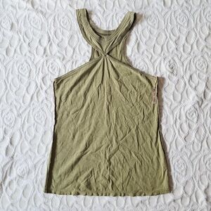 We The Free Y2K Halter Top Green New Medium M